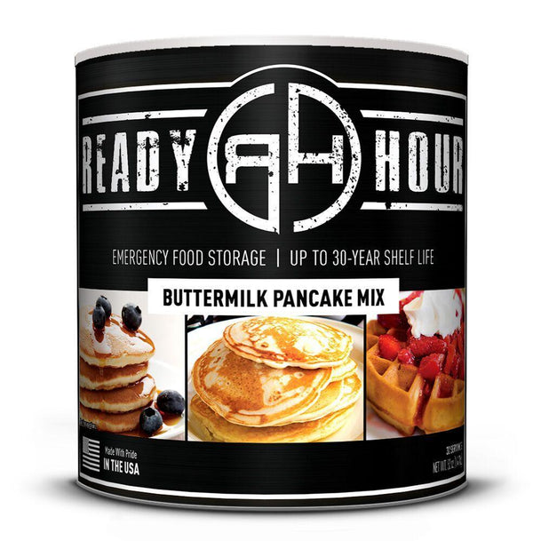 Pack of 6 Ready Hour Buttermilk Pancake Mix #10 can (32 servings)