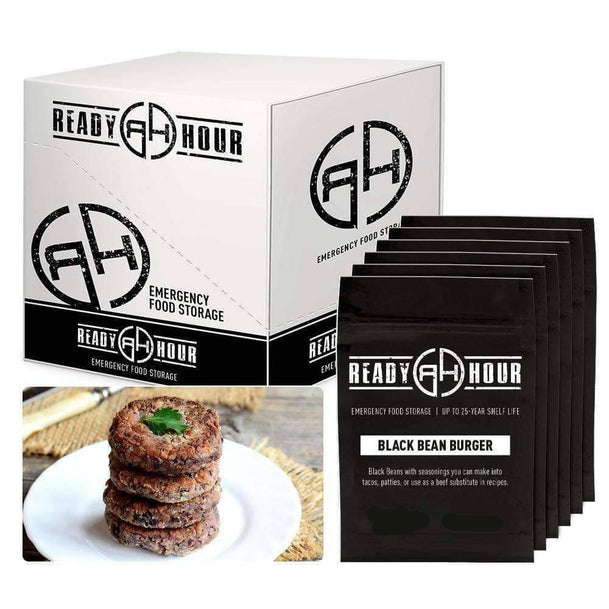 Ready Hour Black Bean Burger Mix Case Pack (36 servings, 6 pk)