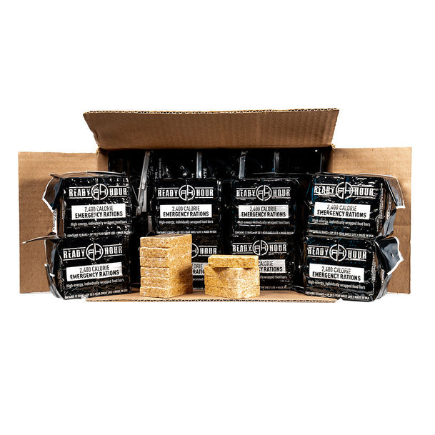 Pack of 30 Ready Hour Emergency Ration Bars (2400 calories)