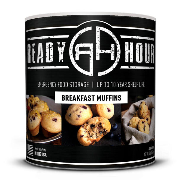 Pack of 6 Ready Hour Breakfast Muffins #10 can (40 servings)