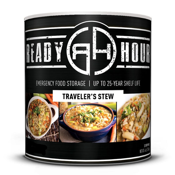 Pack of 6 Ready Hour Traveler’s Stew #10 can (22 servings)