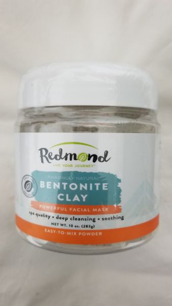 Redmond Bentonite Clay 10 oz jar