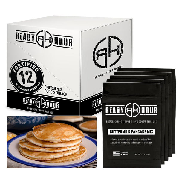 Ready Hour Buttermilk Pancake Mix Case Pack (50 servings, 5 pk)