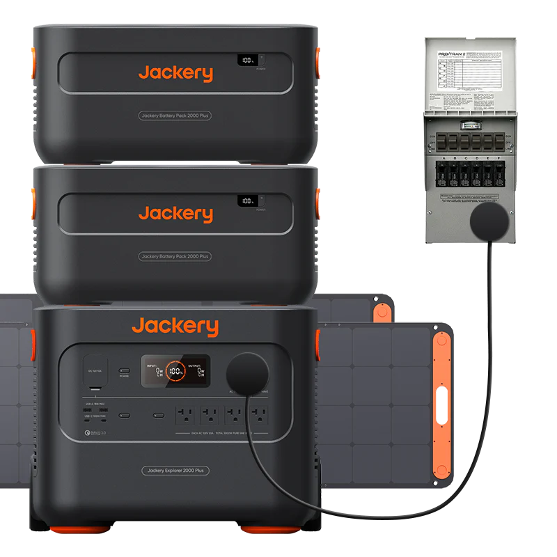 Jackery Solar Generator 2000 Plus Kit (6kWh)