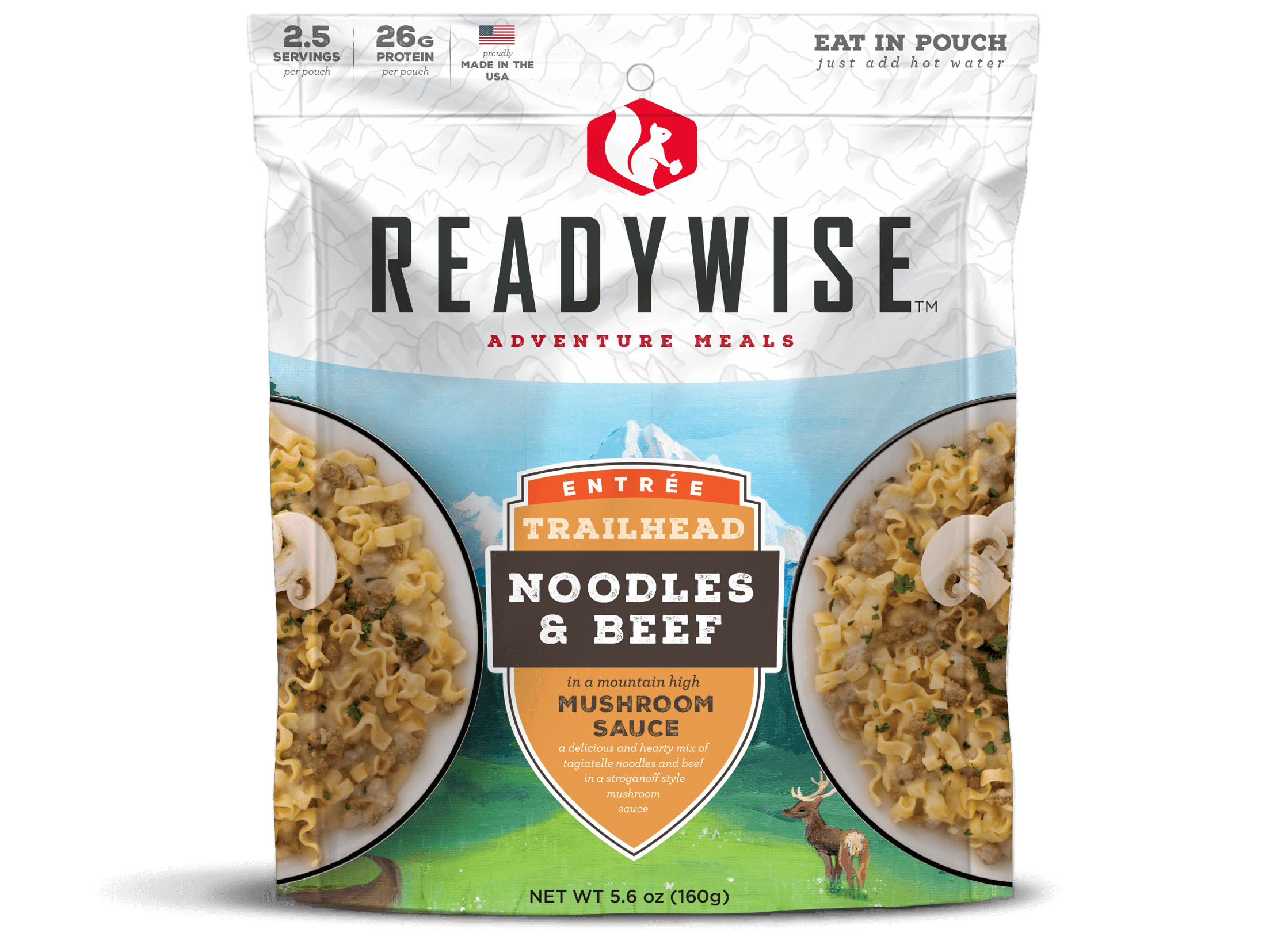 6 CT Case Trailhead Noodles & Beef