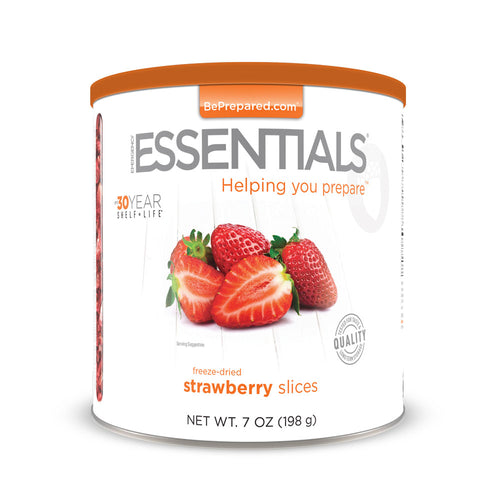 Pack of 6 Strawberry Slices Large Can