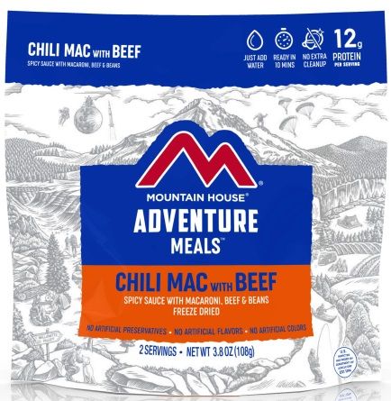 Chili Mac mylar pouch