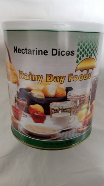 Dehydrated Nectarine Dices 40 oz #10 can