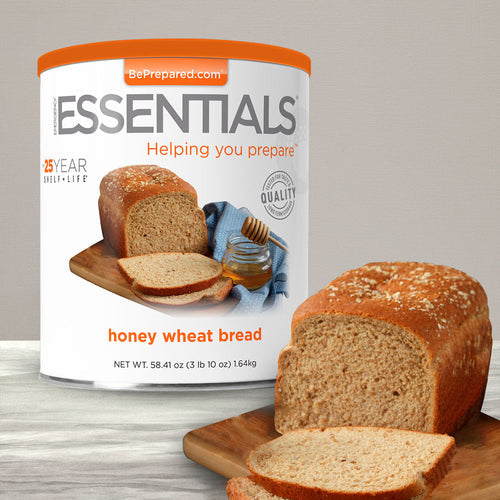 Pack of 6 Honey Wheat Bread Large Can