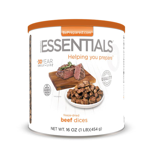 Pack of 6 Beef Dices (Cooked) Large Can