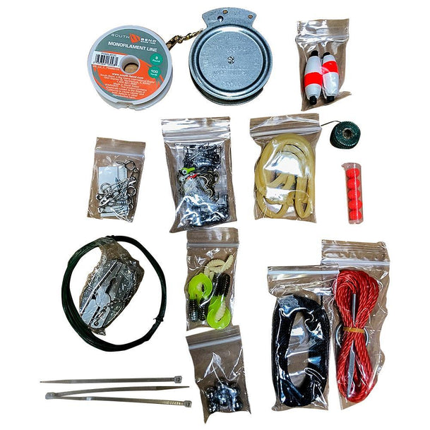 Pack of 12 Ready Hour Fishing and Hunting Kit (127 pieces)