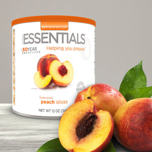 Pack of 6 Peach Slices Large Can