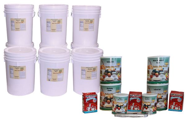 Basic 1 Year Food Storage Unit For One