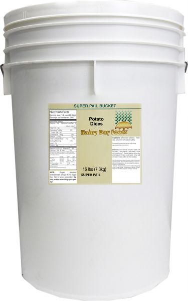 Potato Dices 13 lb. 5 gal SP