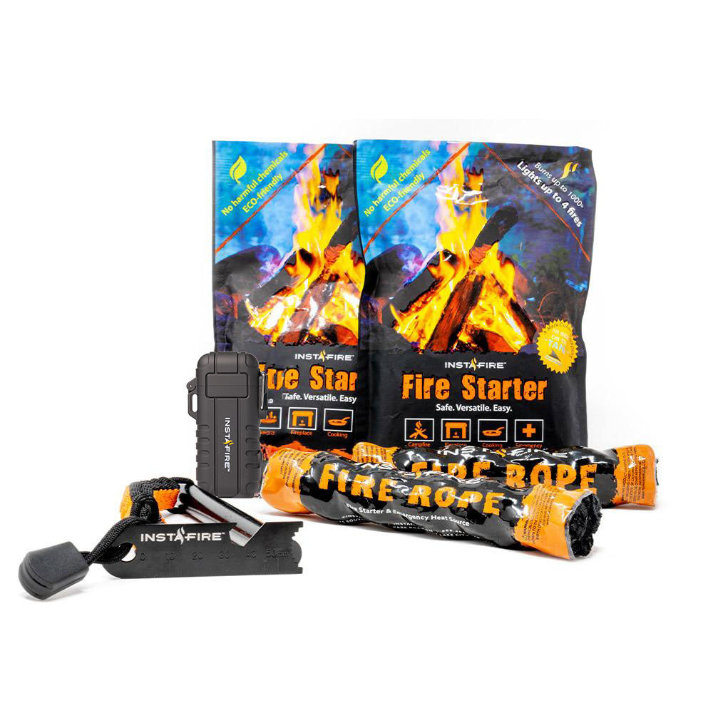 Pack of 60 Tactical Fire-Startiing Kit by InstaFire