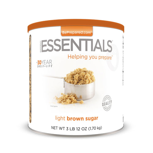 Pack of 6 Light Brown Sugar Large Can