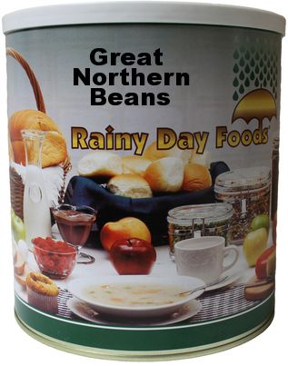 Great Northern Beans 84 oz #10 can