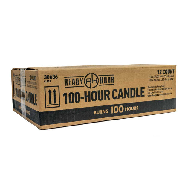 Pack of 12 100- Hour Candle for Emergencies