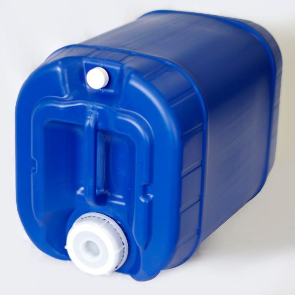 Water Storage Drum Square Blue 5 gal