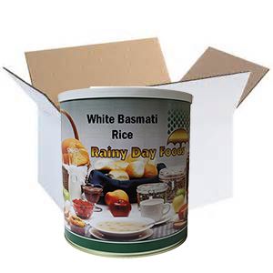 Basmati White Rice 6 #10 cans