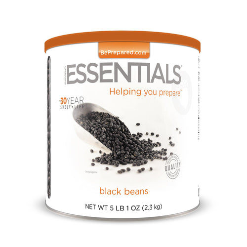 Pack of 6 Black Beans Large Can