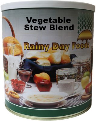 Dehydrated Vegetable Stew Blend 33 oz. #10 can