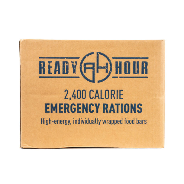 Pack of 30 Ready Hour Emergency Ration Bars (2400 calories)