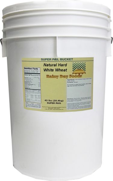 Hard White Wheat-Natural 5 gal 36# SP