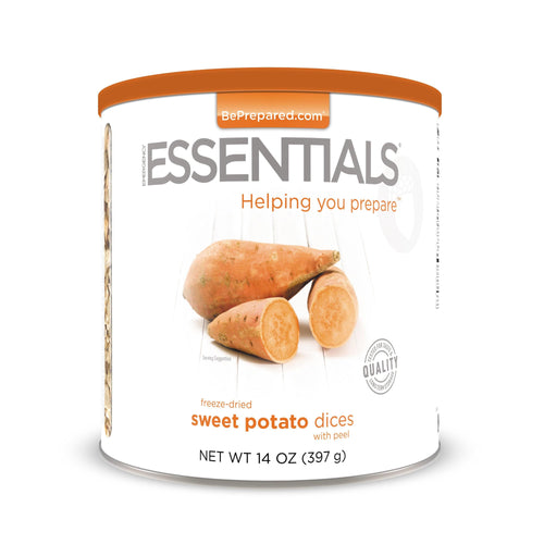 Pack of 6 Sweet Potato Dices with Peel Large Can