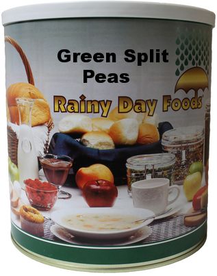 Green Split Peas 92 oz #10 can