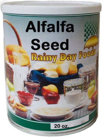 Alfalfa Seed 20 oz #2.5 can