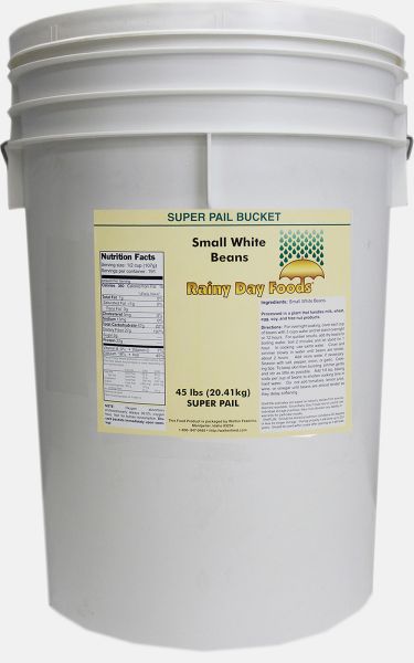 Small White Navy Beans 36 lb. 5 gal SP