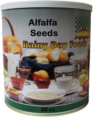 Alfalfa Seed 88 oz #10 can