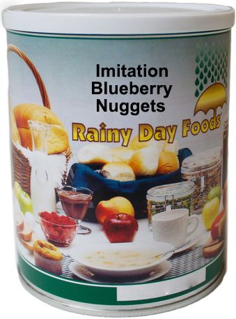 Imitation Blueberry Nuggets 17 oz. #2.5 can