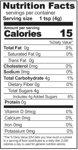 White Sugar 5 gal 37# SP