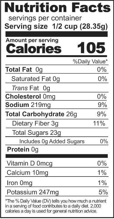 Dehydrated Apple Slices 6 lb. 5 gal SP