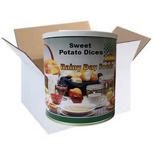 Dehydrated Sweet Potato Dices Case(6) #10 cans