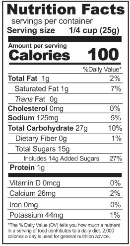 Vanilla Pudding 76 oz #10 can