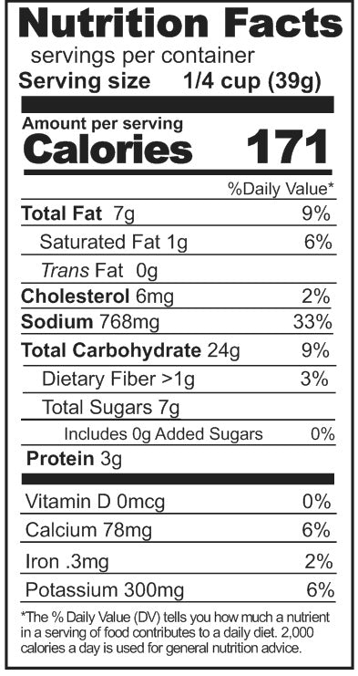 Broccoli Cheese Soup mix 65 oz. #10 can