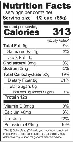 Quinoa–Natural 85 oz #10 can