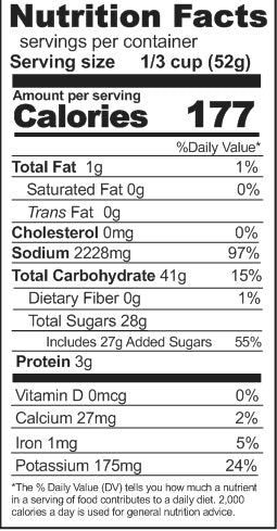 Teriyaki Sauce Mix 16 oz #2.5 can