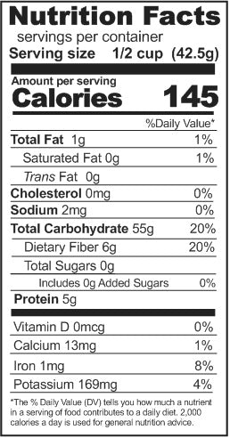 9 Grain Cracked Cereal 69 oz #10 can