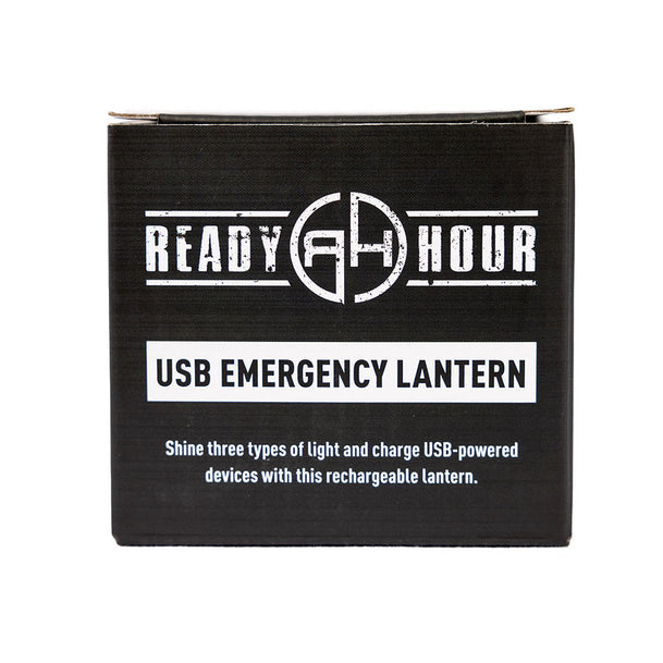 Pack of 12 USB Emergency Lantern by Ready Hour (3,000 mAh)