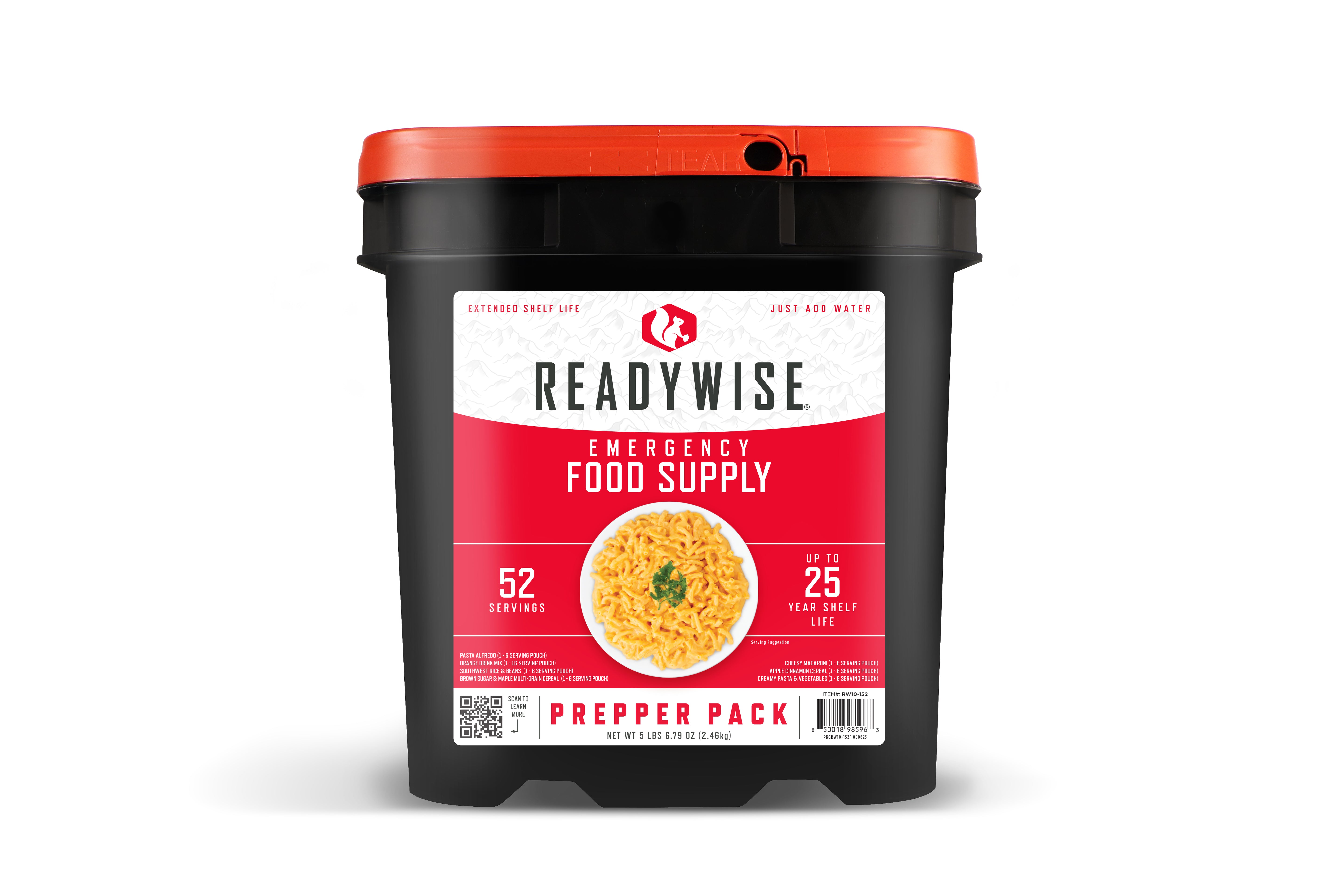 ReadyWise Prepper Pack (52 Serving)
