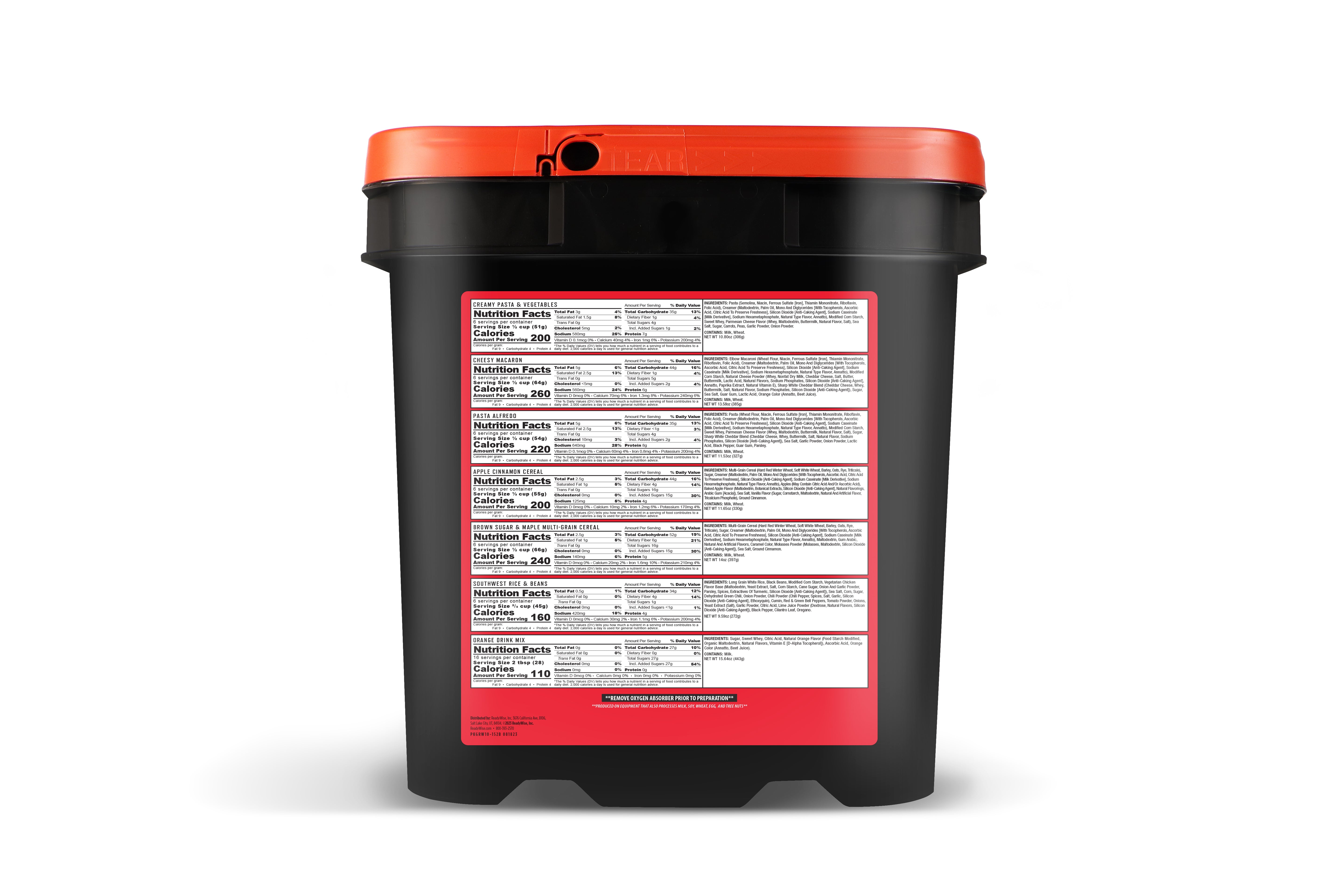 ReadyWise Prepper Pack (52 Serving)