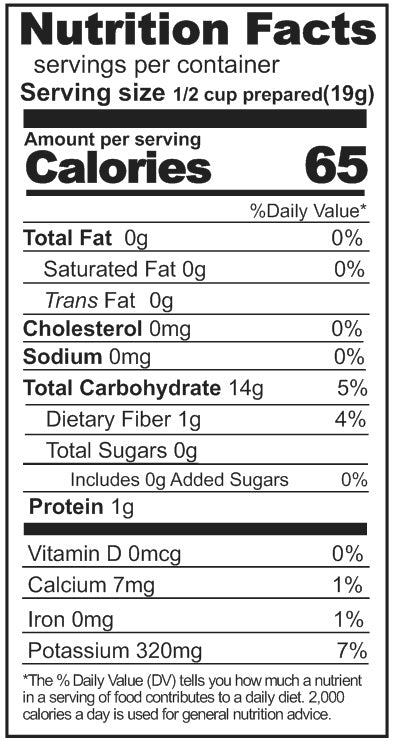 Potato Granules Case(6) #10 cans