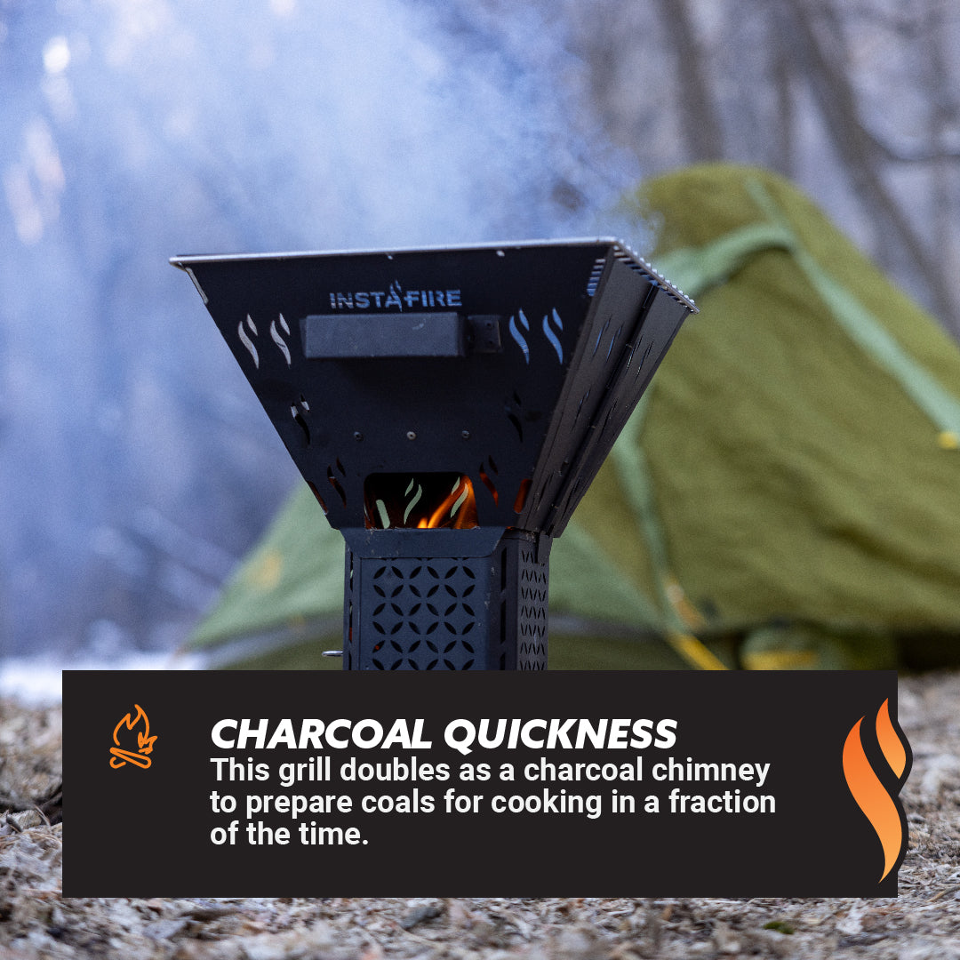 Pack of 6 InstaFire Inferno Outdoor Biomass Stove