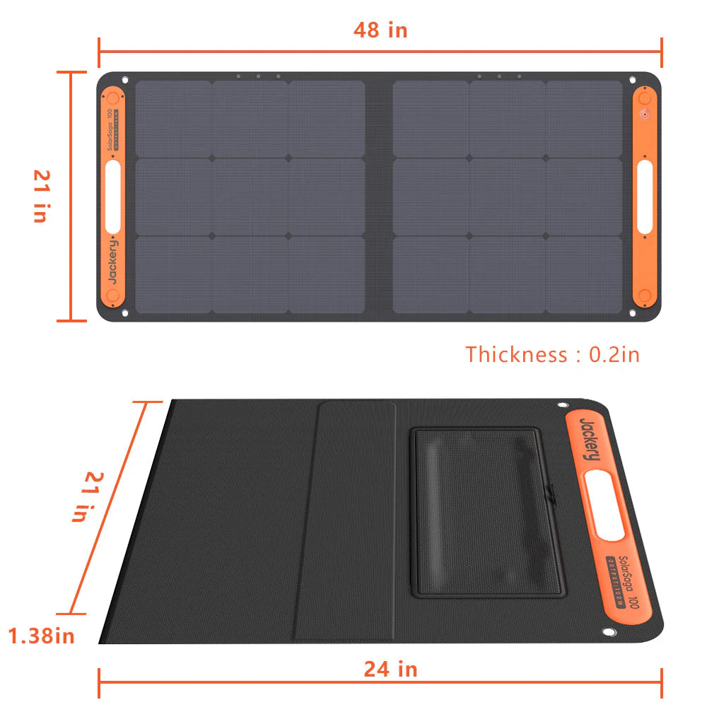 Jackery SolarSaga 100W Solar Panel