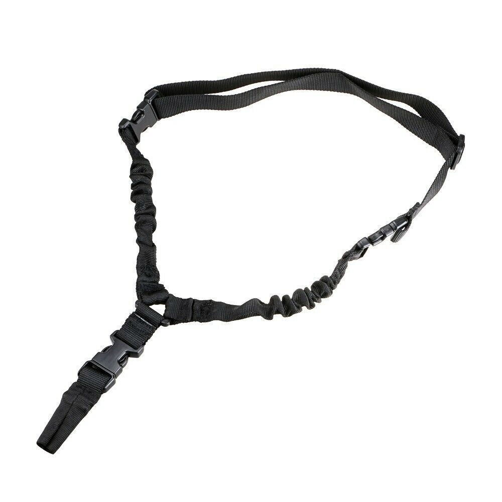 Heavy Duty Tactical Single Point Rifle Sling with QD Buckle