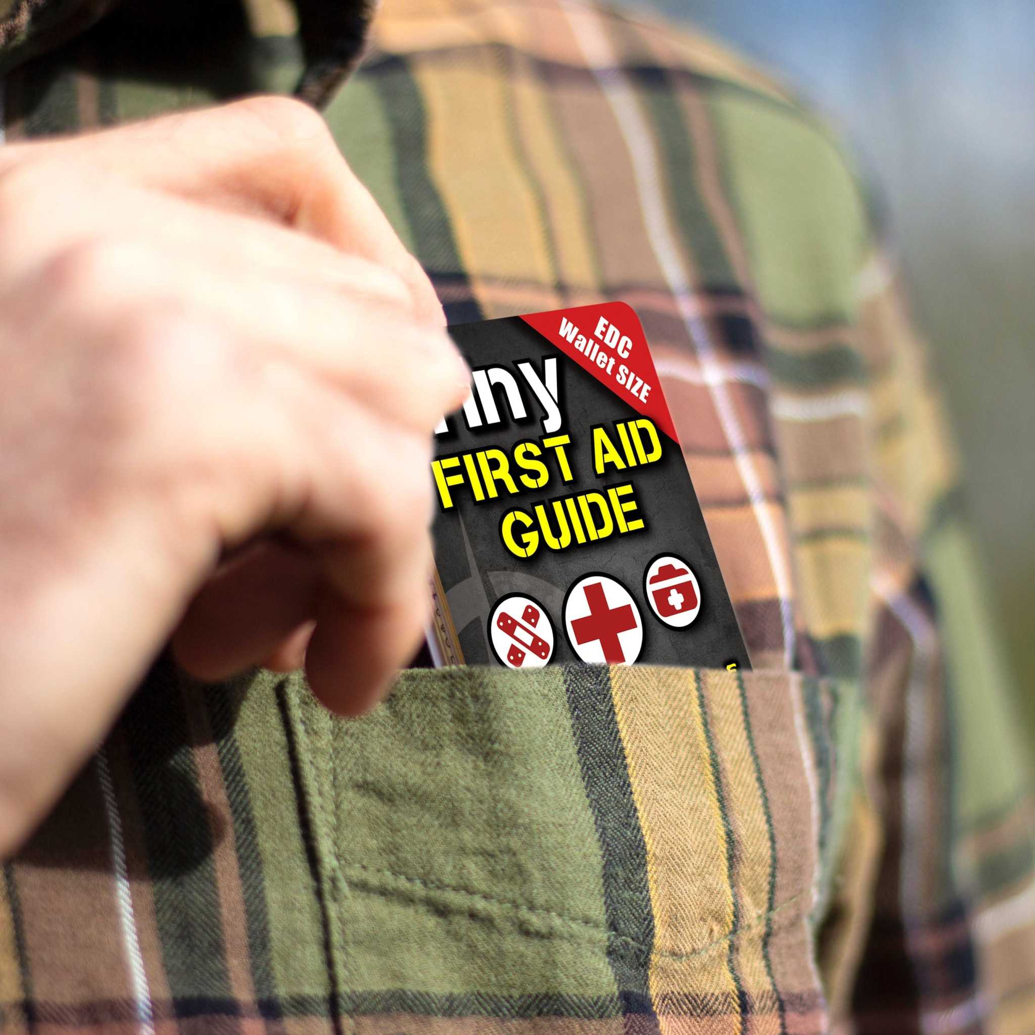 Ultimate Survival Tips Tiny Survival Guide Tiny First Aid Guide Tiny First Aid Guide - Pocket Waterproof Reference | UST